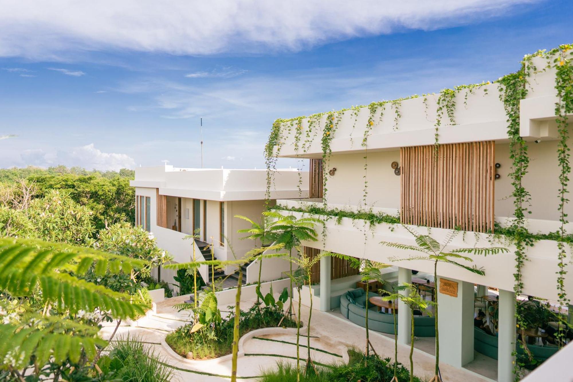 Oshom Bali At Nuanu Creative City Selemadeg Exterior foto