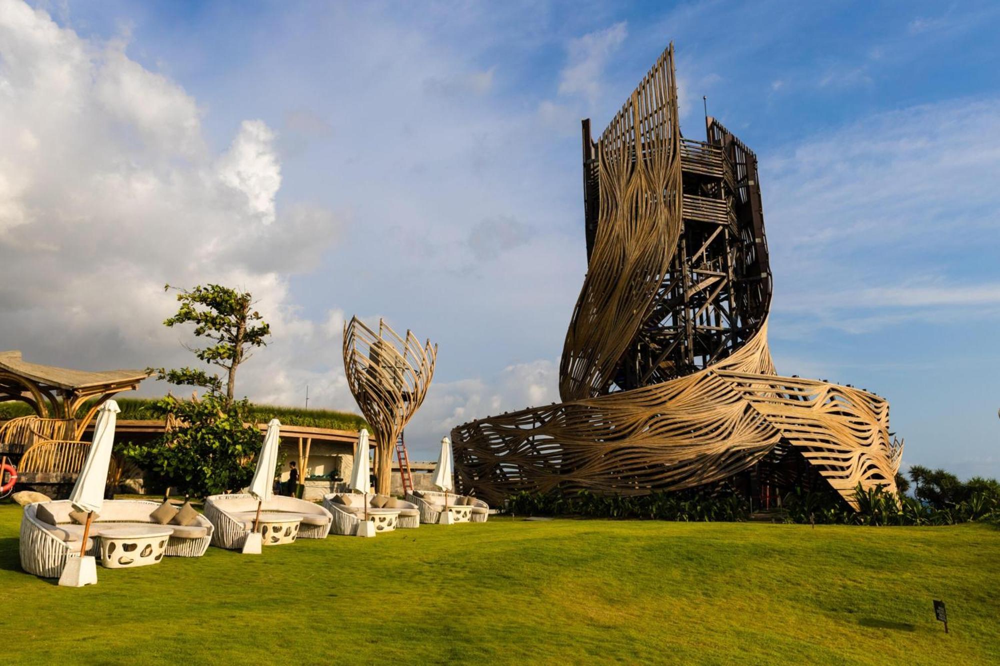 Oshom Bali At Nuanu Creative City Selemadeg Exterior foto